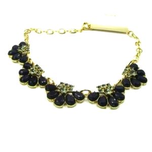 New XXI Beautiful Gemstone Gold Chocker Necklace.